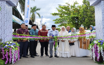 Diikuti 115 Pelaku UMKM, Bupati Balangan Resmi Buka Pasar Ramadhan 1445 H