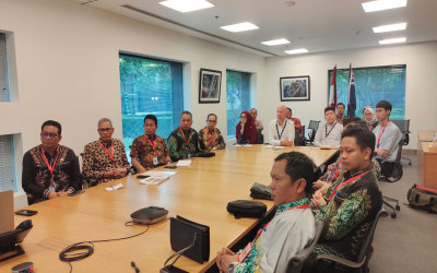 Proses Perencanaan Program Beasiswa Pengiriman 50 Sarjana ke Australia, Pemkab Balangan Datangi Kedubes Australia